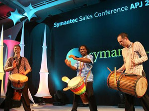 Symantec APJ Conference South Korea Team Building Drumming